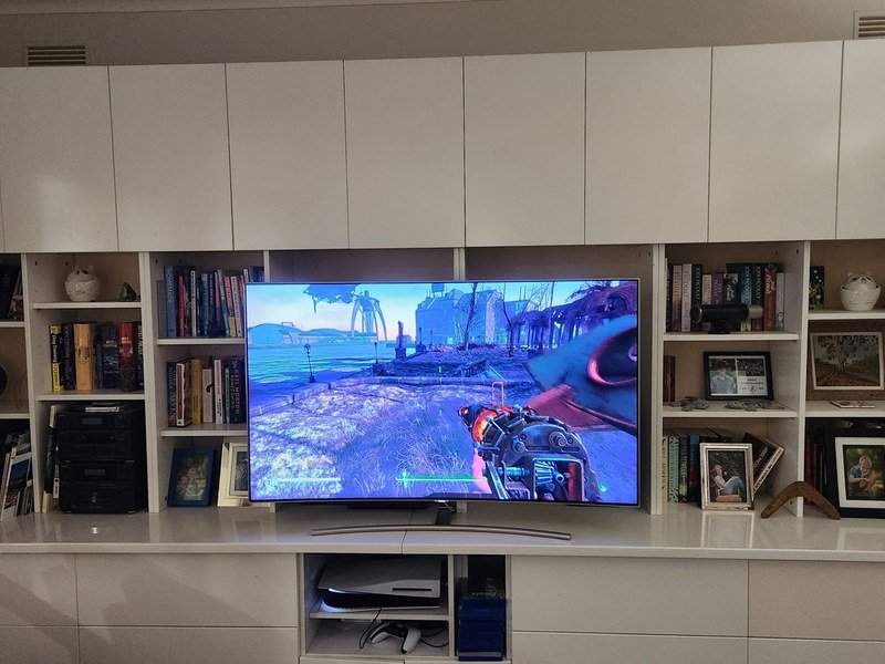 house renovation Mildura 2 — custom built-in cabinetry and entertainment unit