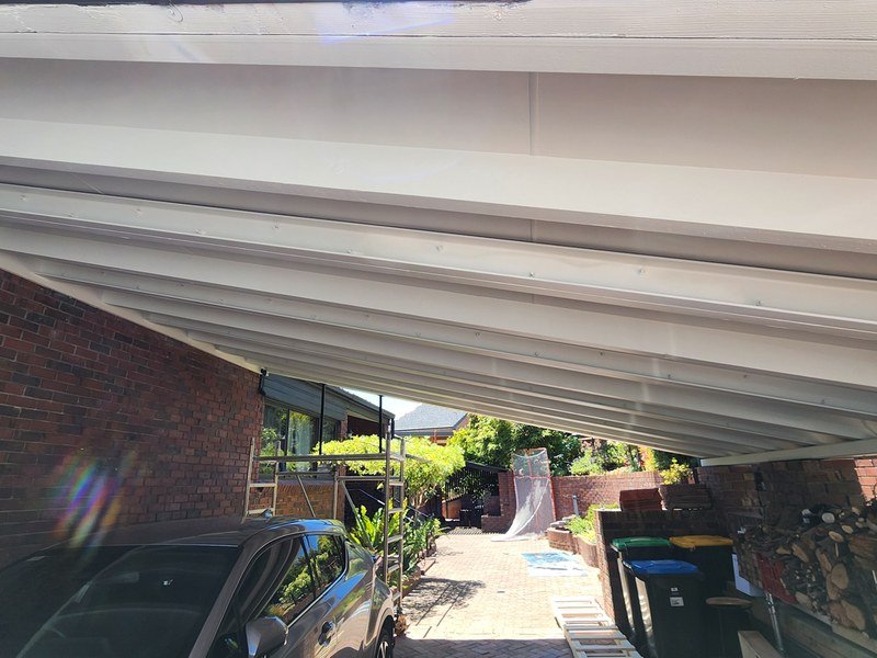 rental maintenance Mildura 2 — new steel beam structural support